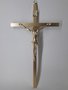 Crucifixo de Metal 25 x 13 cm - Barra Chata
