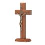 Crucifixo para Mesa -  São Bento - 17 cm - Ouro Velho -