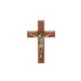 Crucifixo para Parede - São Bento - 7 cm - Ouro velho -