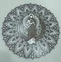 Mandala 40 cm 1 Camada - Sagrado Coração de Jesus -