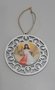 Mandala com Imagem Resinada - JESUS MISERICORDIOSO -