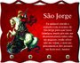 Porta Chaves com Imagem Fotográfica - São Jorge -