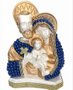 Sagrada Família com 30 cm - Imagem Branca com Pérolas