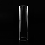 Tubo de Vidro para Castiçal - 09 x 36 cm -
