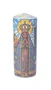 Vela Grossa Votiva - 5,7 x 14 cm - N. S. Aparecida (modelo 3)