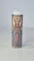 Vela Média Votiva - 5 x 15 cm - N. S. Aparecida (modelo 1)