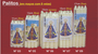 Vela Palito Nº7 -Maço com 8 velas 1,4 x 15 cm -Parafina -